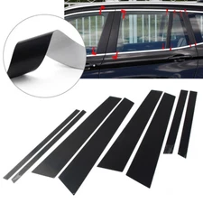 Door Window Pillar Post Decoration Cover Trim Fit BMW X3 F25 2011-2017 8pcs/Set