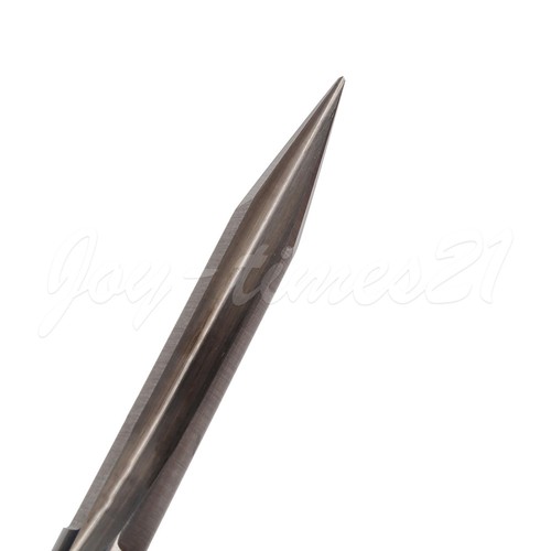 3PCS 6mm Double Flûte Autocollant Fente Droite 25° 0.6mm Routeur Embouts Fraisage - Photo 3/7