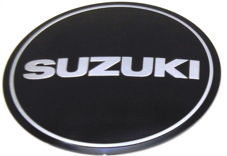 Insignia emblema lateral derecho 1989-2002 GS500E Magneto (ver notas) #J185 Foto 2 de 4