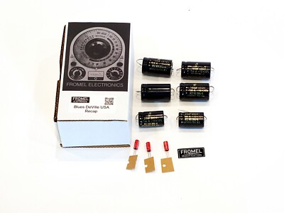 Fromel Recap Kit for Fender Blues DeVille Made in USA
