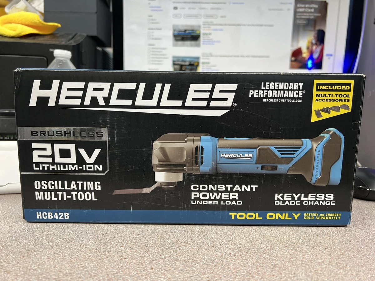 HERCULES HCB42B 20V Brushless Oscillating Multi Tool 57319 Bare