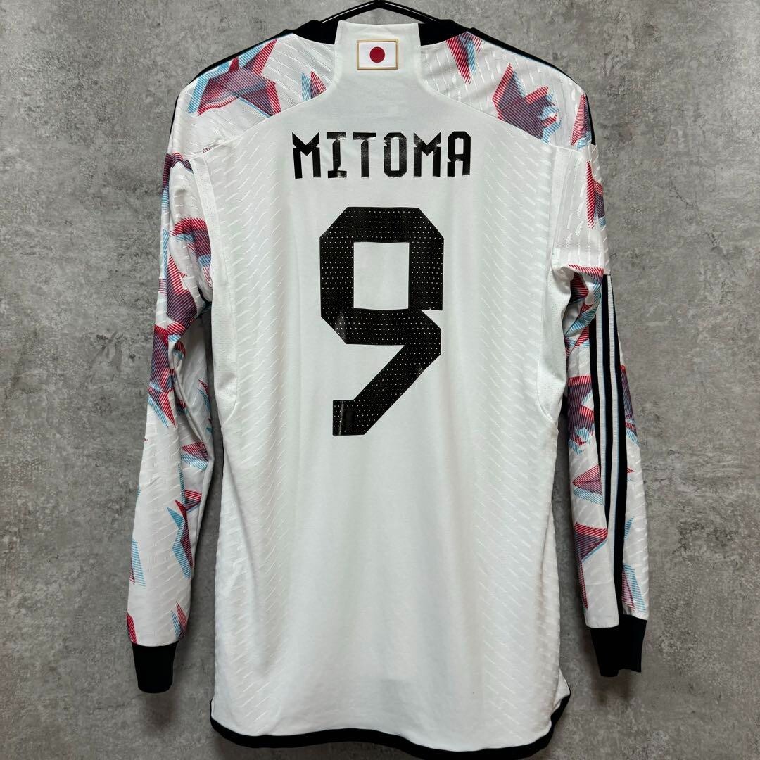 adidas 日本代表 MITOMA 9番 Lサイズ Adidas Japan Kaoru Mitoma National Team 2022 Jersey HC6304