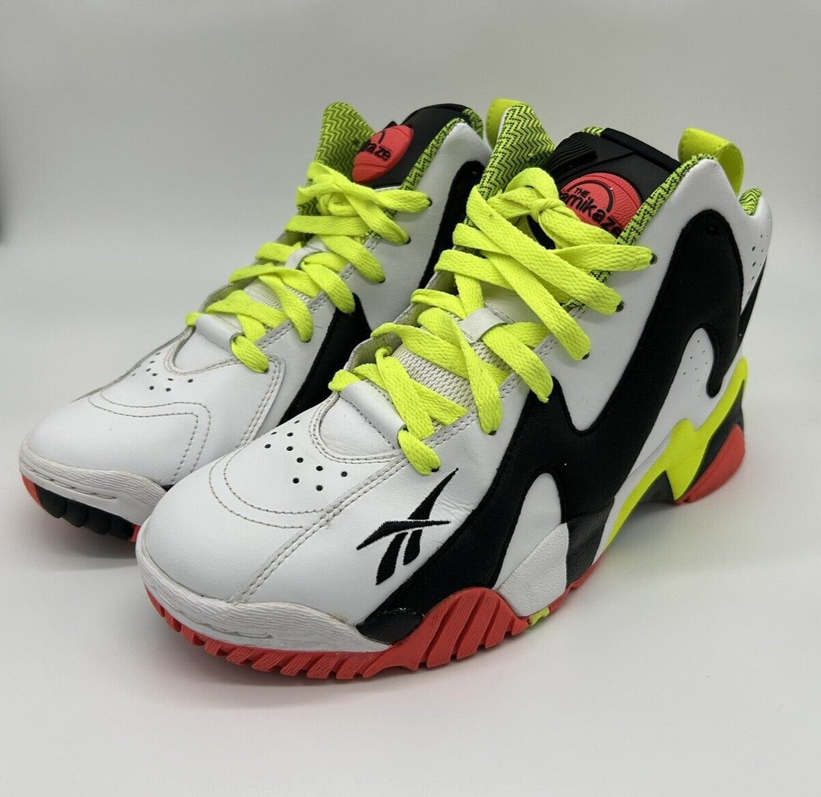 Men's Reebok Pump Kamikaze 2 Shawn Kemp Twilight White Black Men's Reebok Pump Kamikaze 2 Shawn Kemp Twilight White Black