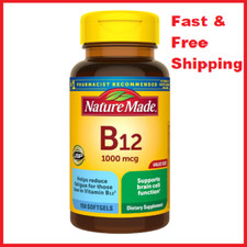 Nature Made Vitamin B12 1000 Mcg, Dietary Supplement for Energy Metabolism Suppo