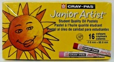 Cray-Pas Junior Artist Oil Pastels 16pc XEP16 New Free Shipping