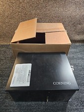 Corning ICH-12P Industrial Connector Housings Holds 12 CCH Connector Panel Blacl