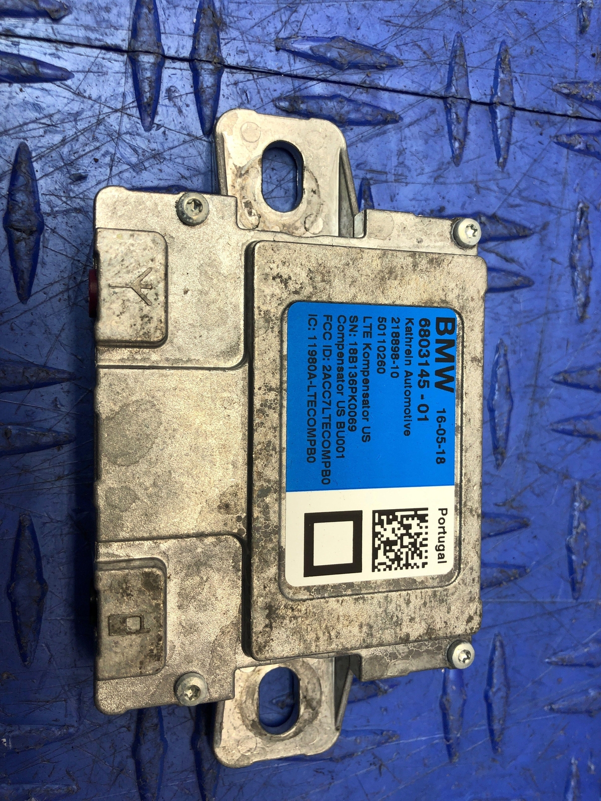 2018 - 2021 BMW M550I G30 LTE COMPENSATOR CONTROL MODULE UNIT  
