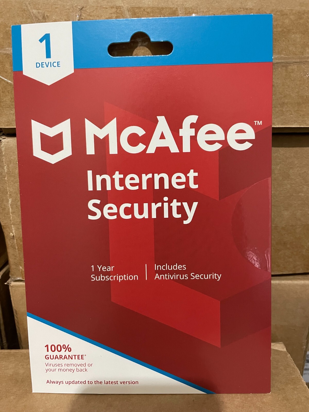 McAfee Security Antivirus 2023 1 Devices 1 Year Retail