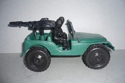 Mexican Military Jeep - Plastic toy Car - Truck Made in Mexico - Picture 2 of 9