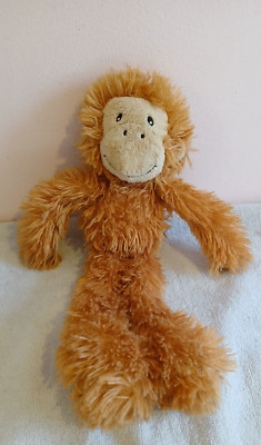 Vintage Marks and Spencer Affe Orang-Utan Schimpanse Stofftier Baby Bettdecke