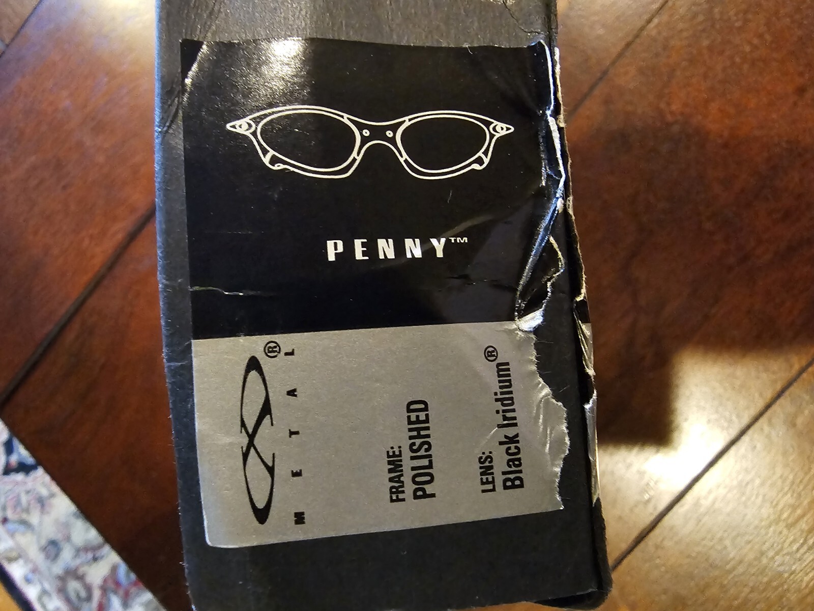 Oakley X Metal Penny Titanium Frame with Black Iridium Lens