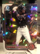 2022 Bowman Chrome Alvin Guzman Atomic Refractor Prospect Rookie RC SP ⭐️ MINT