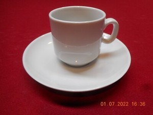 Greek Coffee Cup and Saucer Set