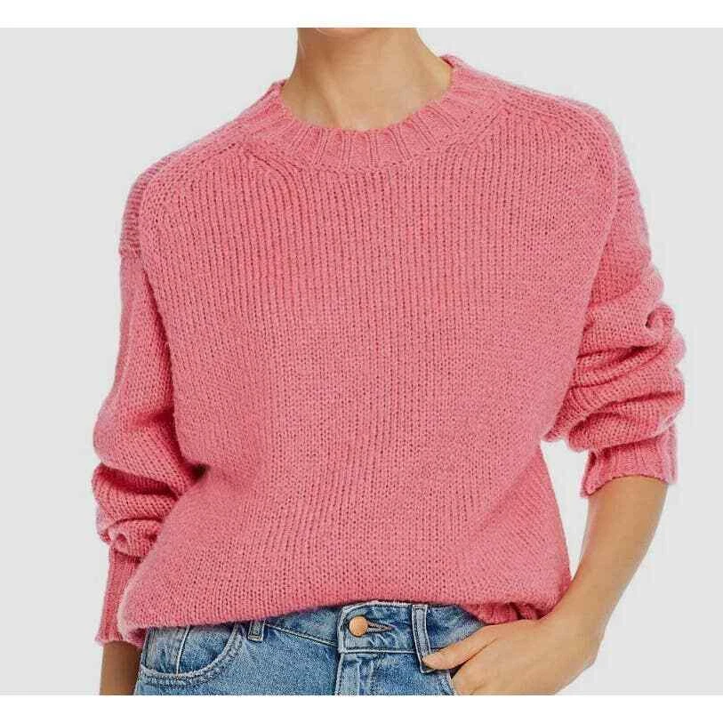 Lightweight pink sweater sale