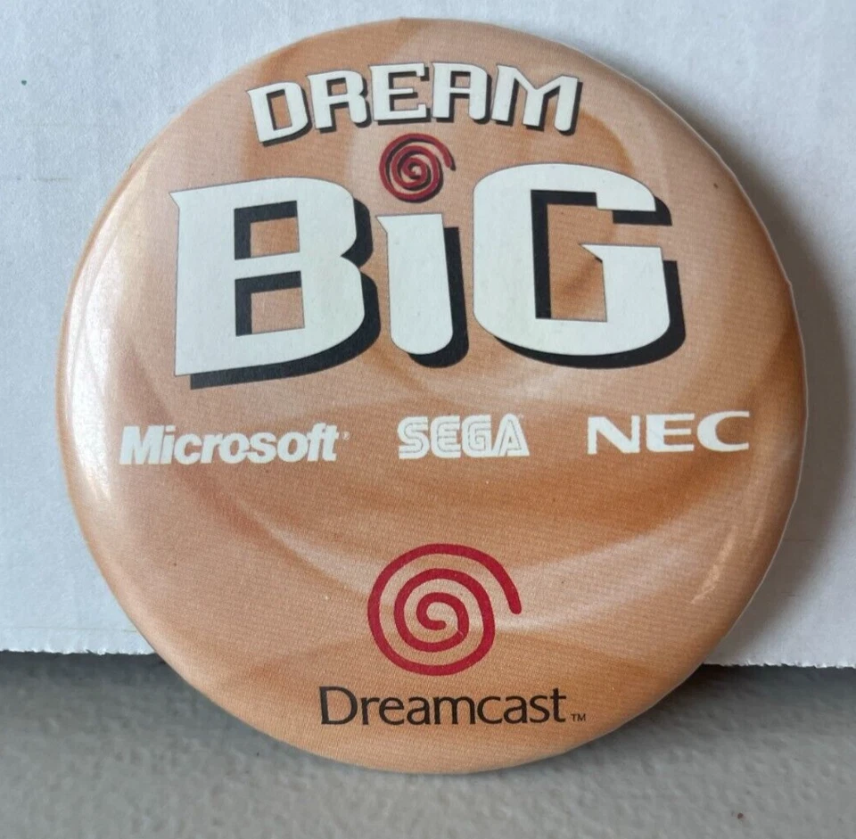 Pin Coleccionable Sega Dreamcast Dream Big Raro Promocional E3 1998 De Colección Foto 4 de 4
