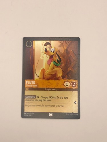 Disney Lorcana: Into the Inklands Pluto 18/204 common NON-FOIL