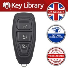 3 Button Smart Keyless Remote Car Key Fob Case Shell For Ford Mondeo Galaxy