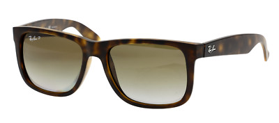 Ray-Ban R1436 Unisex Square Brown/Gray RB4165 Sunglasses 54.16-145