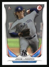 Jacob Lindgren 2014 Bowman #DP53 Baseball Card