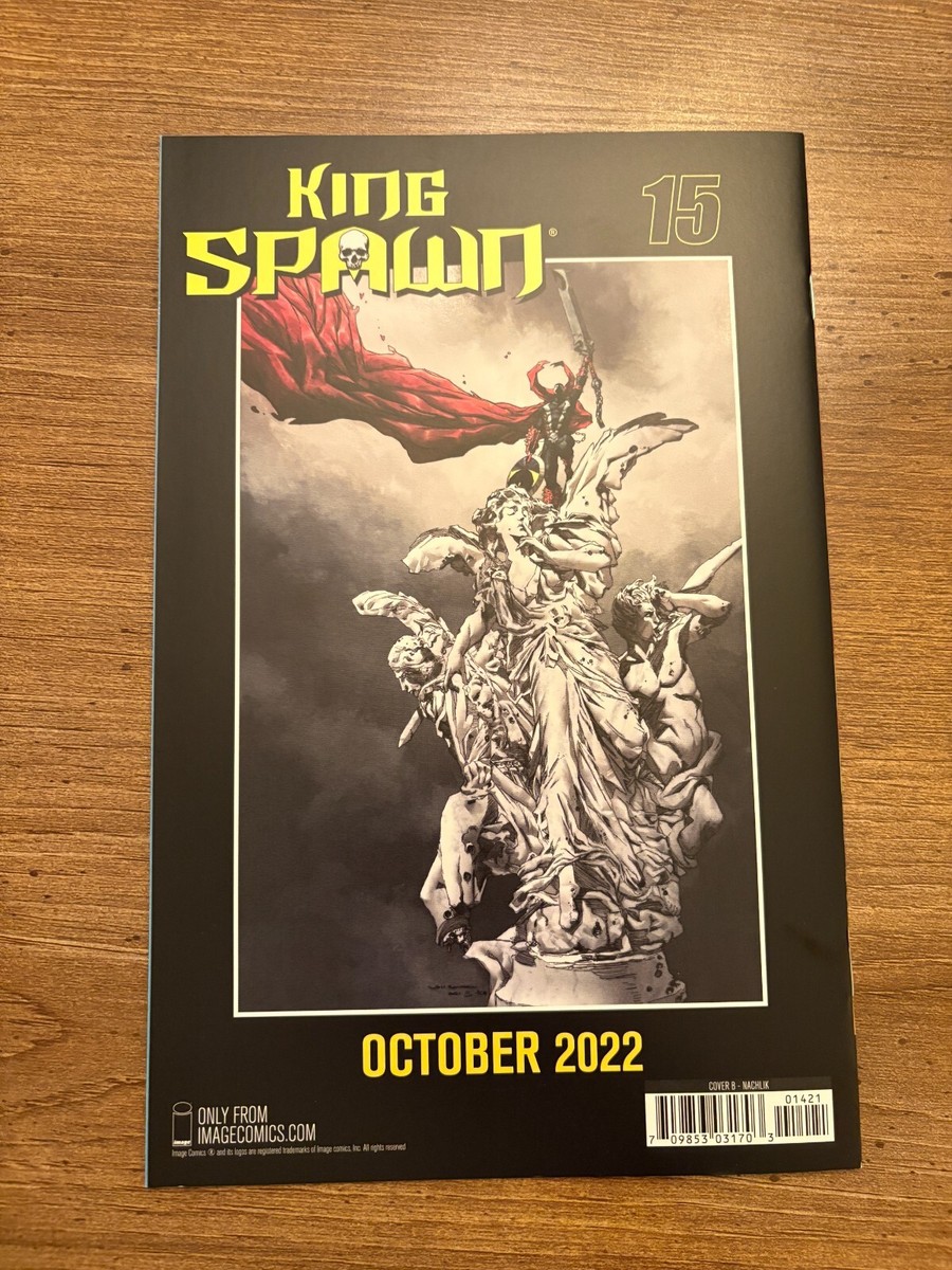 King Spawn # 14 NM 1st Print Variant Cover Image Comic Book