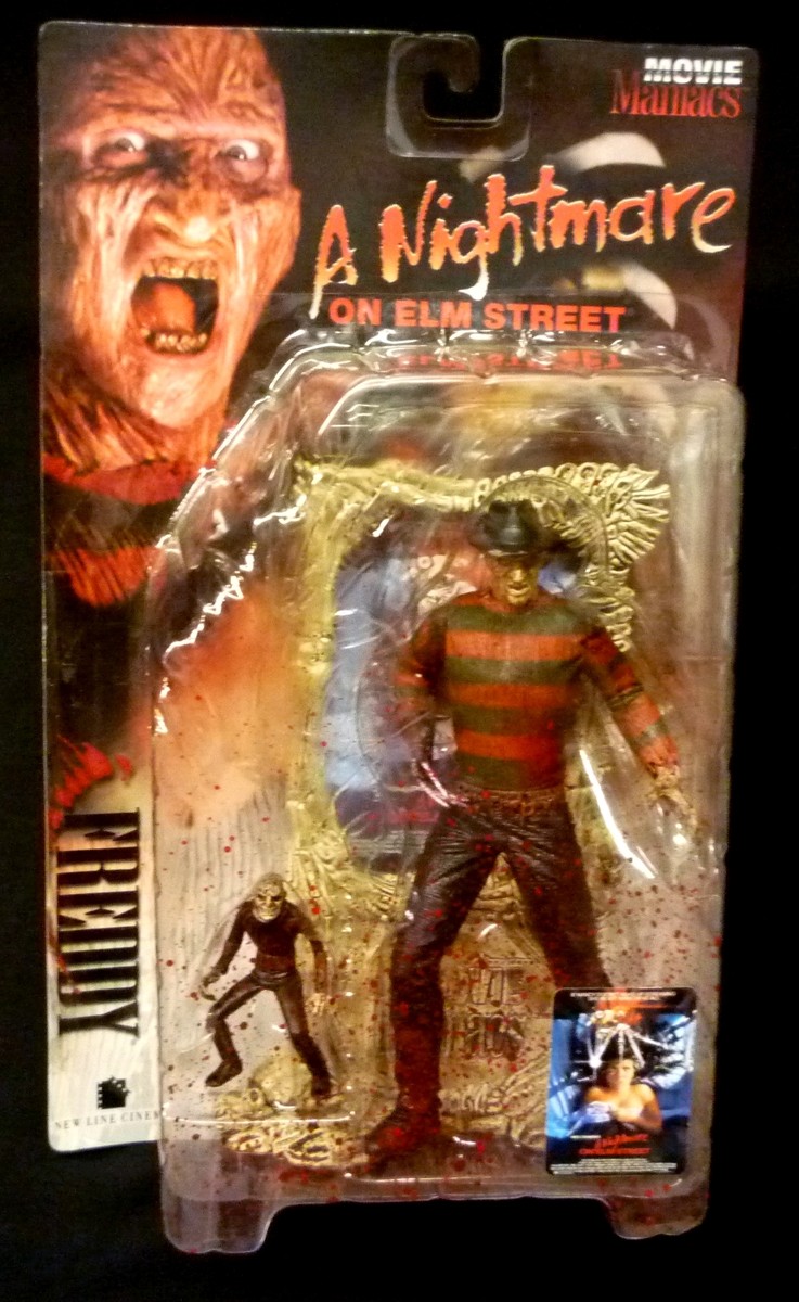 McFarlane Toys Movie Maniacs Super Bloody Freddy Krueger