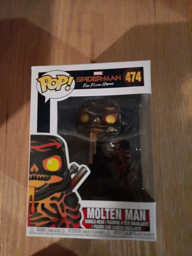 New Funko Pop! Vinyl: Marvel - Molten Man #474 NiB