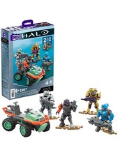 HALO MEGA BLOKS CONSTRUX unsc mongoose outrid...
