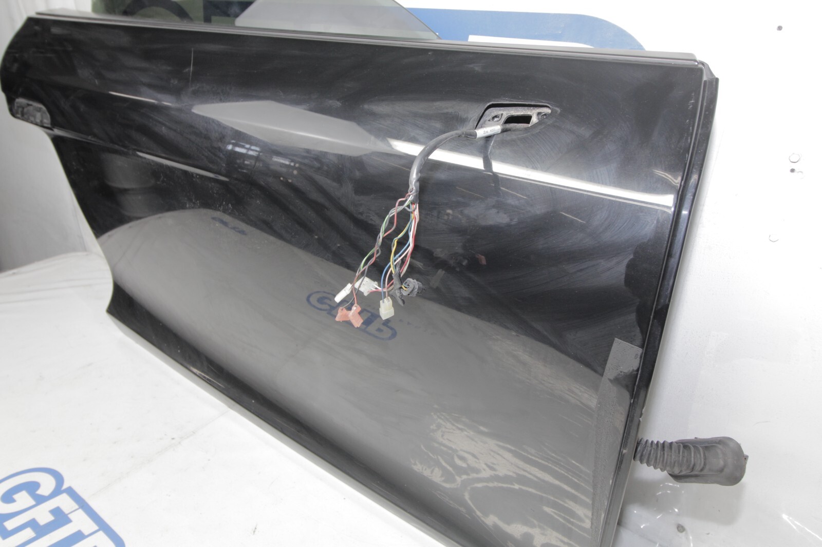 08-13 AUDI R8 OEM RH RIGHT HAND PASSENGER DOOR BLACK BARE W/ WINDOW FACTORY 09