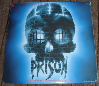 PRISON (Richard Band/C. Stone) rare original factory sealed USA stereo lp (1987)