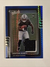 2025 Panini Donruss Optic - Donruss Threads Ashton Jeanty #DTBH-AJY Blue...