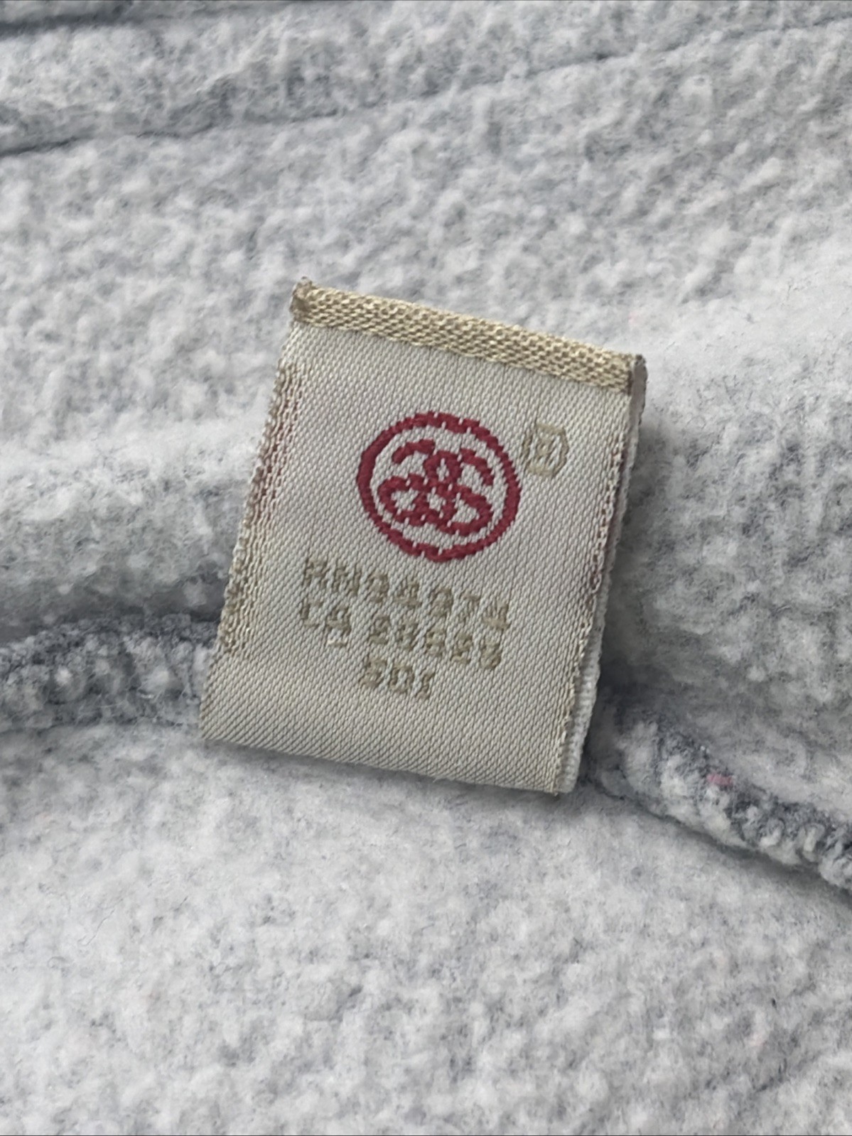 Stussy Gray Full Zip Hoodie Logos Front And Back Size Extra Small thumbnail 8