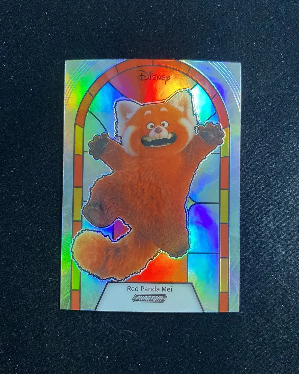 2025 Kakawow Phantom Disney Stained Glass Red Panda Mei #PD-GLR-124 Red /75 OI91