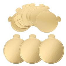 50Pcs Cake Cardboard Round Boards Cake Boards Mousse Mini Display Bases