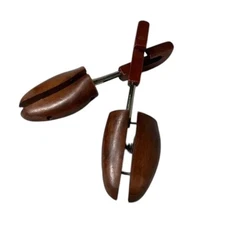 Vintage Cadillac Wooden Shoe Trees Size 4 Professional Shoe Keepers