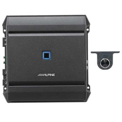 Subwoofer Amplifier Class D Monoblock Bass Knob Alpine S-A60M Series