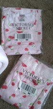 Victoria's Secret PINK   Cheeries Cozy Pajana Set L HTF