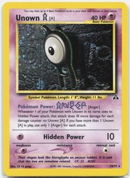 Unown [A] 14/75 Neo Discovery Holo Rare