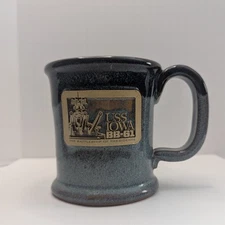 USS IOWA BB-61US Navy Battleship- Handcrafted Mug Sunset Hill Stoneware