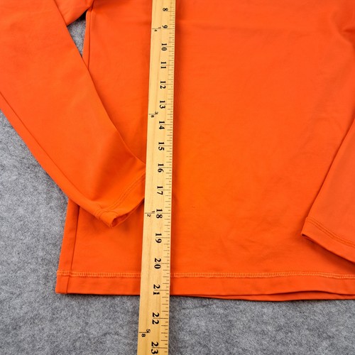 Hanna Andersson Shirt Youth 10 Orange Rash Guard Crewneck Swim Beach 140 cm - Picture 6 of 10