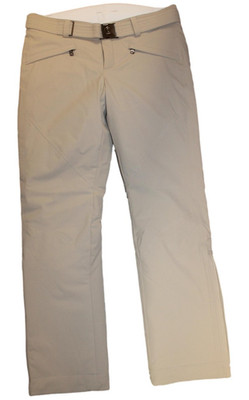 Bogner Womens Fraenzi O Belted Ski Pants Trousers Beige Size 38 M New