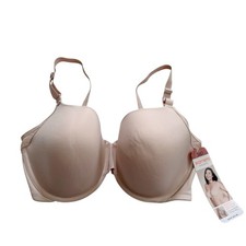 NWT Warners Simply Perfect Underarm Smoothing Mesh Convertible T-Shirt Bra 38D