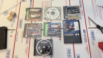 PlayStation PS1 Game- Lot Of 7 -Final Fantasy VII Need For Speed Harry Potter