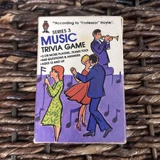 Hoyle Products Pocket Trivia Series 3 Music Trivia Game No. 7032 1984