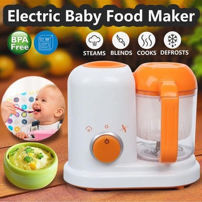 Multi-function Baby Food Processor Smart Infant Milk Warm Baby Food Cooking Blen