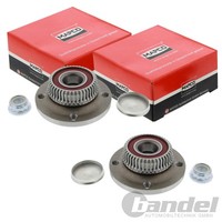 2X Mapco RADLAGER-SATZ Hinten Passend FüR Seat Arosa Cordoba Ibiza VW Lupo Polo