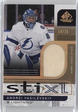 2022-23 Upper Deck SP Game Used STI-XL Stick Relics 14/25 Andrei Vasilevskiy 0c3