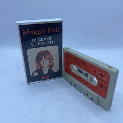 Maggie Bell - Queen Of The Night Cassette Tape Paper Labels Rare