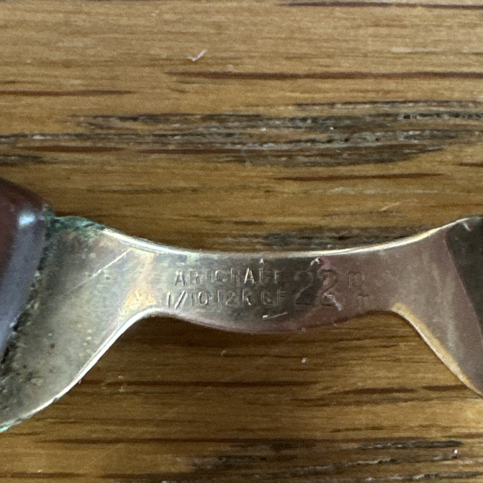 Vintage Eye Glasses cat eye silver - image 8