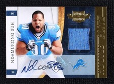 2010 Panini Plates & Patches Materials Signatures 20/25 Ndamukong Suh Auto 5l2