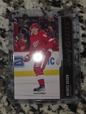 2021/22 moritz seider young guns rookie card. rookie card picture